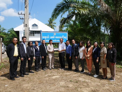 ไฟล์แนบ การประปาส่วนภูมิภาคสาขากระบี่ การประปาส่วนภูมิภาคเขต4 ร่วมประชุมและหารือเพื่อแลกเปลี่ยนความคิดเห็นกับคณะกรรมาธิการวิสามัญพิจารณาศึกษาแนวทางการบริหารจัดการลุ่มน้ำทั้งระบบ สภาผู้แทนราษฎร พร้อมร่วมลงพื้นที่ศึกษาดูงานเรื่องปัญหาน้ำในพื้นที่อ่าวไร่เลย์ และเกาะพีพี ต.อ่าวนาง อ.เมืองกระบี่ จ.กระบี่ และเยี่ยมชมสถานีสูบจ่ายน้ำตลาดเก่า ต.กระบี่ใหญ่ อ.เมืองกระบี่ จ.กระบี่ กปภ.สาขากระบี่