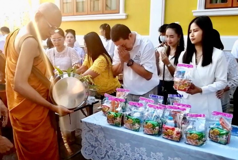ไฟล์แนบ กปภ.สาขาสมุทรสงคราม ร่วมพิธีทำบุญตักบาตรแด่พระภิกษุสงฆ์ เนื่องในวันมาฆบูชา ประจำปี 2563