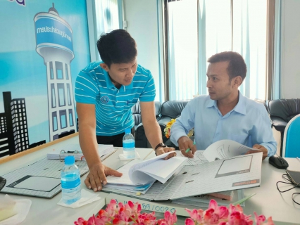 ไฟล์แนบ กปภ.สาขากาญจนบุรี ได้เข้าร่วมตรวจติดตามภายใน  ของระบบผลิตน้ำของประปาสมุทรสาคร