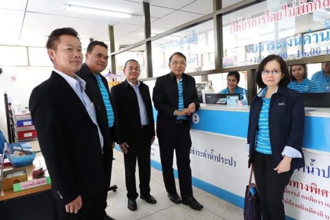 ไฟล์แนบ นายนพรัตน์ เมธาวีกุลชัย ผู้ว่าการการประปาส่วนภูมิภาค  ลงพื้นที่จังหวัดพังงา เพื่อตรวจเยี่ยมและติดตามการบริหารจัดการน้ำในช่วงฤดูแล้ง 