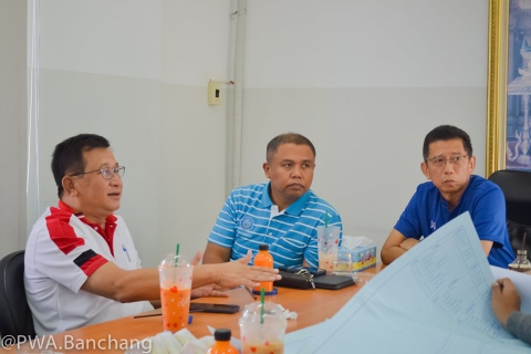 ไฟล์แนบ ประชุมเปิดโครงการงานก่อสร้างปรับปรุงขยาย กปภ.บ้านฉาง รองรับ EEC