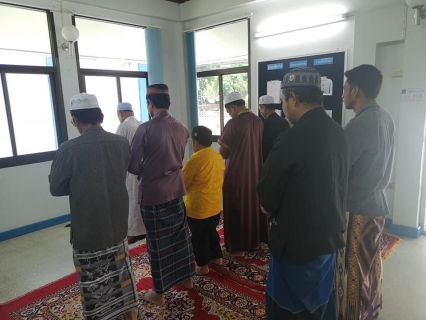 ไฟล์แนบ กปภ.สาขาเบตง จัดพิธีทำบุญสำนักงานประจำปี 2563 โดยมีพิธีกรรมทางศาสนาพุทธ และอิสลาม เพื่อเป็นศิริมงคลและ สร้างขวัญกำลังใจให้แก่พนักงาน และเนื่องในวันสถาปนา 41 ปี กปภ.