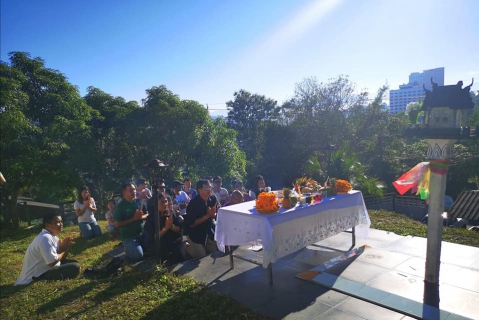 ไฟล์แนบ กปภ.สาขาเบตง จัดพิธีทำบุญสำนักงานประจำปี 2563 โดยมีพิธีกรรมทางศาสนาพุทธ และอิสลาม เพื่อเป็นศิริมงคลและ สร้างขวัญกำลังใจให้แก่พนักงาน และเนื่องในวันสถาปนา 41 ปี กปภ.