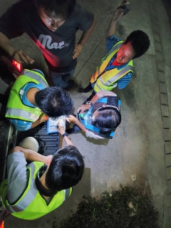 ไฟล์แนบ กปภ.สาขากำแพงเพชร ปฏิบัติงานหาท่อแตกรั่ว DMA 05 