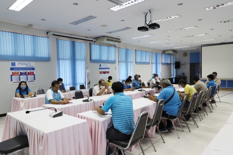 ไฟล์แนบ กองระบบจำหน่าย กปภ.เขต 4 จัดกิจกรรม Morning Talk