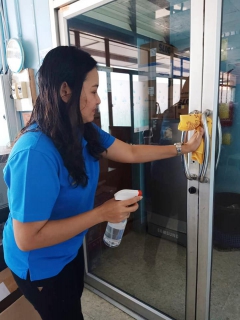 ไฟล์แนบ กปภ.สาขาระนอง จัดกิจกรรม Big Cleaning Day ทำความสะอาดภายในอาคารสำนักงาน ตามมาตรการป้องกัน COVID-19