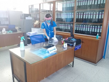 ไฟล์แนบ การประปาส่วนภูมิภาคสาขาสามพรานจัดกิจกรรม "Big cleaning day" ป้องกันและเฝ้าระวังสถานการณ์ฉุกเฉินจากการแพร่ระบาดเชื้อไวรัส COVID-19