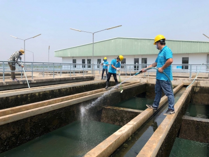 ไฟล์แนบ กปภ.สาขาอุดรธานี ร่วมกันทำความสะอาดโรงกรองน้ำ สร้างความเชื่อมั่นด้านการผลิตและส่งจ่ายน้ำประปา