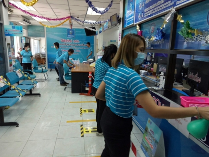 ไฟล์แนบ กปภ.สาขาบางปะกง ทำความสะอาด เพื่อป้องกันการแพร่ระบาด ไวรัส COVID-19