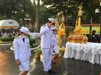 ไฟล์แนบ การประปาส่วนภูมิภาคสาขากาญจนบุรีร่วมพิธีถวายราชสักการะพระบรมราชานุสาวรีย์พระบาทสมเด็จพระนั่งเกล้าเจ้าอยู่หัวในวันแผ่นดินสมเด็จพระนั่งเกล้าเจ้าอยู่หัว