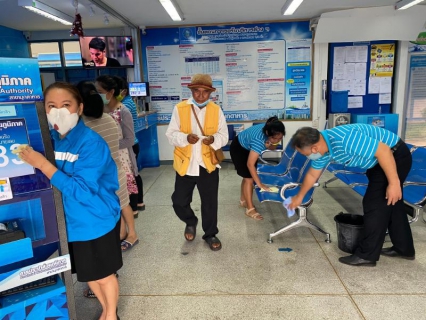 ไฟล์แนบ กปภ.สาขามุกดาหาร ดำเนินการป้องกันลดความเสี่ยงการแพร่กระจาย และเฝ้าระวังโรคติดต่อ COVID -19