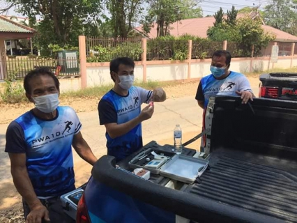 ไฟล์แนบ กปภ.สาขาสุโขทัย นำโดยนายธงชัย สถิตย์ตระกูล ผู้จัดการ พร้อมด้วย ผู้ช่วยผจก., หัวหน้างานผลิต, และหัวหน้างานบริการฯ ลงพื้นที่ตรวจสอบคุณภาพน้ำประปk ตามมาตรการควบคุมระบบผลิตจ่ายน้ำของ กปภ. ให้ปลอดภัยจากโรคติดเชื้อไวรัสโคโรนา (COVID-19)