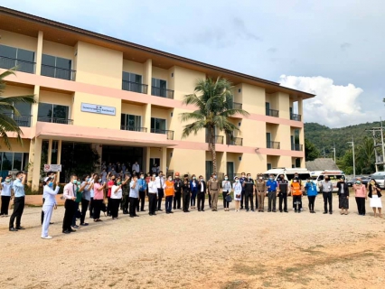 ไฟล์แนบ การประปาส่วนภูมิภาคสาขากระบี่ ร่วมซักซ้อมแผนปฏิบัติการกระบวนการขั้นตอนการรับผู้ป่วย การดูแลรักษา ความปลอดภัยของบุคลากรทางการแพทย์ และคุณภาพชีวิตของผู้ป่วย โดยเป็นหน่วยสนับสนุนการเตรียมความพร้อมของโรงพยาบาลสนามจังหวัดกระบี่ โรงพยาบาลกระบี่