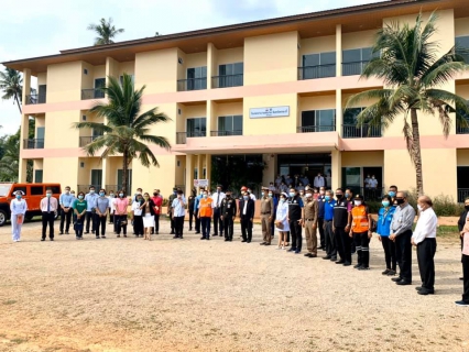 ไฟล์แนบ การประปาส่วนภูมิภาคสาขากระบี่ ร่วมซักซ้อมแผนปฏิบัติการกระบวนการขั้นตอนการรับผู้ป่วย การดูแลรักษา ความปลอดภัยของบุคลากรทางการแพทย์ และคุณภาพชีวิตของผู้ป่วย โดยเป็นหน่วยสนับสนุนการเตรียมความพร้อมของโรงพยาบาลสนามจังหวัดกระบี่ โรงพยาบาลกระบี่