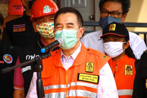 ไฟล์แนบ การประปาส่วนภูมิภาคสาขากระบี่ ร่วมซักซ้อมแผนปฏิบัติการกระบวนการขั้นตอนการรับผู้ป่วย การดูแลรักษา ความปลอดภัยของบุคลากรทางการแพทย์ และคุณภาพชีวิตของผู้ป่วย โดยเป็นหน่วยสนับสนุนการเตรียมความพร้อมของโรงพยาบาลสนามจังหวัดกระบี่ โรงพยาบาลกระบี่