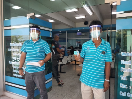 ไฟล์แนบ บริษัท เจิ้นหยง กรีน พลาสติก จำกัดมอบหน้ากากกันกระเด็น (Face Shield)สนับสนุนบุคลากรของ กปภ.