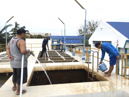 ไฟล์แนบ กปภ.สาขาพนมทวน ปฏิบัติตามแผนงานโครงการจัดการน้ำสะอาด(wsp) ล้างถังตกตะกอนประจำเดือน พฤษภาคม ๒๕๖๓