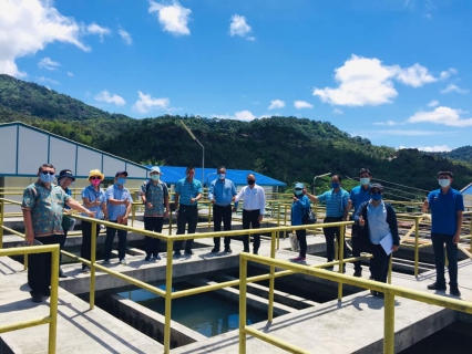 ไฟล์แนบ กปภ.สาขาระนอง ต้อนรับคณะตรวจประเมินโครงการ Water is Life