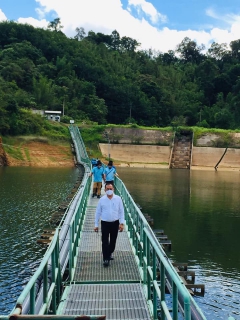 ไฟล์แนบ กปภ.สาขาระนอง ต้อนรับคณะตรวจประเมินโครงการ Water is Life