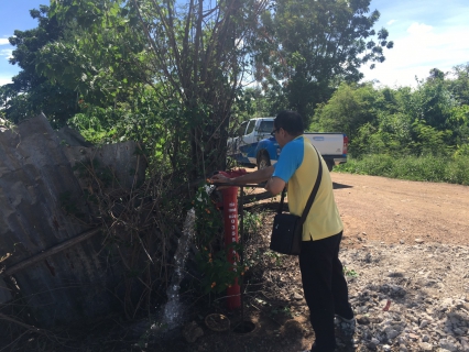 ไฟล์แนบ การประปาส่วนภูมิภาคสาขาด่านช้าง ออกโบล์ตะกอนในเส้นท่อ