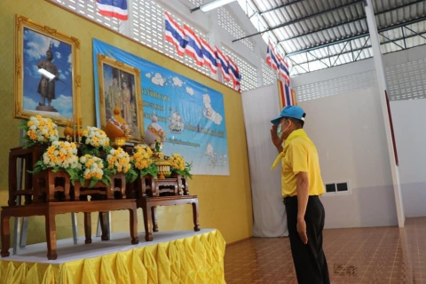 ไฟล์แนบ กปภ.สาขาคลองใหญ่ เข้าร่วมกิจกรรมจิตอาสาพัฒนาปรับปรุงภูมิทัศน์ย่านการค้า/ตลาดชุมชน เนื่องในวันสมเด็จพระนารายณ์มหาราช ณ บริเวณถนนชำนิอนุสรณ์ หมู่ที่ 2 ต.คลองใหญ่ อ.คลองใหญ่ จ.ตราด ในวันเสาร์ที่ 11 กรกฎาคม 2563 
