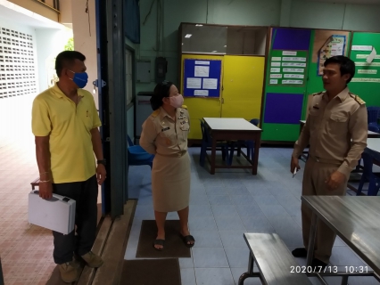 ไฟล์แนบ กปภ.สาขาตรัง ลงตรวจสอบคุณภาพน้ำดื่มของโรงเรียนเทศบาล 5 (วัดควนขัน)  ตำบลทับเที่ยง อำเภอเมือง จังหวัดตรัง