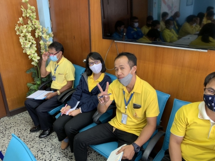 ไฟล์แนบ นายขวัญชัย กิจกอบชัย ผจก.กปภ.(พ) สาขาพระนครศรีอยุธยา นำพนักงานในสังกัด จัดกิจกรรมสนทนายามเช้า"Morning Talk" ครั้งที่ 10/2563
