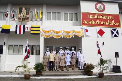 ไฟล์แนบ กปภ.สาขาตะกั่วป่าร่วมเป็นเกียรติในพิธีอัญเชิญธงชัยเฉลิมพลเข้าห้องธงชัยเฉลิมพล ณ กองพันรักษาฝั่งที่ 11