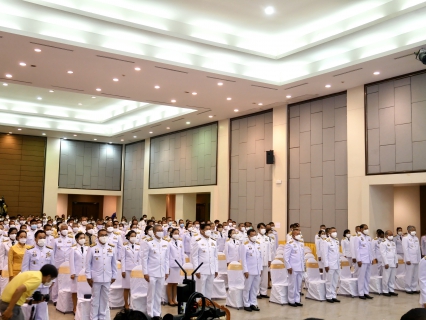 ไฟล์แนบ การประปาส่วนภูมิภาคสาขากระบี่ ร่วมพิธีทำบุญตักบาตรเพื่อถวายเป็นพระราชกุศลเฉลิมพระเกียรติ และลงนามถวายพระพรชัยมงคล สดุดีเฉลิมพระเกียรติถวายพระพรชัยมงคล พร้อมกล่าวคำถวายสัตย์ปฏิญาณตน เนื่องในโอกาสวันเฉลิมพระชนมพรรษาพระบาทสมเด็จพระเจ้าอยู่หัว 28 กรกฎาคม 2563