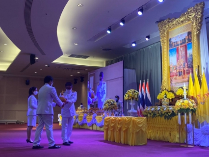 ไฟล์แนบ กปภ.สาขาภูเก็ต เข้าร่วมพิธีถวายเครื่องราชสักการะวางพานพุ่ม และพิธีจุดเทียนถวายพระพรชัยมงคล เนื่องในโอกาสวันเฉลิมพระชนมพรรษา พระบาทสมเด็จพระเจ้าอยู่หัว