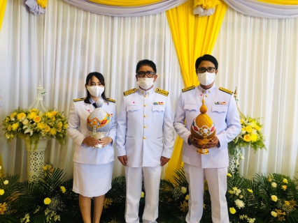 ไฟล์แนบ กปภ.สาขาภูเก็ต เข้าร่วมพิธีถวายเครื่องราชสักการะวางพานพุ่ม และพิธีจุดเทียนถวายพระพรชัยมงคล เนื่องในโอกาสวันเฉลิมพระชนมพรรษา พระบาทสมเด็จพระเจ้าอยู่หัว