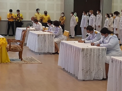 ไฟล์แนบ กปภ.สาขาพังงา เข้าร่วมพิธีลงนามถวายพระพรชัยมงคล 