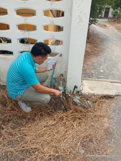 ไฟล์แนบ การประปาส่วนภูมิภาคสาขาด่านช้าง สุ่มตรวจสอบมาตรวัดน้ำ