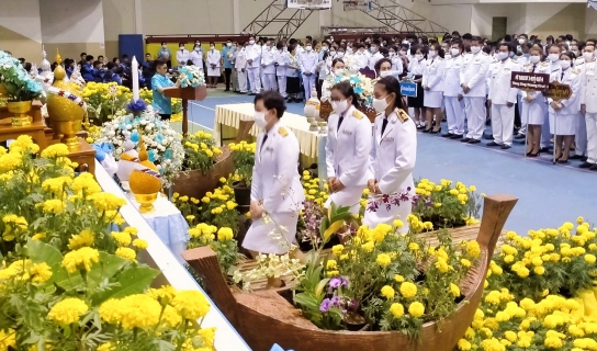 ไฟล์แนบ การประปาส่วนภูมิภาคสาขาทุ่งสง ร่วมถวายเครื่องราชสักการะ วางพานพุ่ม และจุดเทียนถวายพระพรชัยมงคล เนื่องในวโรกาสวันเฉลิมพระชนมพรรษา สมเด็จพระนางเจ้าสิริกิติ์ พระบรมราชินีนาถ พระบรมราชชนนีพันปีหลวง 