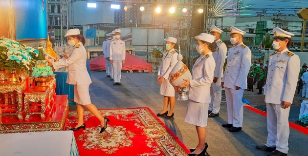 ไฟล์แนบ กปภ.สาขาปทุมธานี ร่วมพิธีถวายเครื่องราชสักการะและวางพานพุ่ม และร่วมพิธีจุดเทียนชัยถวายพระพร เนื่องในโอกาสวันเฉลิมพระชนมพรรษาสมเด็จพระนางเจ้าสิริกิติ์ พระบรมราชินีนาถ พระบรมราชชนนีพันปีหลวง 12 สิงหาคม 2563