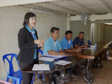 ไฟล์แนบ การประปาส่วนภูมิภาคสาขากระบี่  เข้าประชุมชี้แจงรายละเอียด เพื่อรับฟังความคิดเห็นของประชาชน หมู่ที่ 1 บ้านช่องฉันทนา และหมู่ที่ 4 บ้านม่วงเอน เกี่ยวกับความต้องการใช้น้ำประปาของการประปาส่วนภูมิภาค(กปภ.) ประกอบการรวบรวมข้อมูลจัดทำแผนงานโครงการก่อสร้างปรับปรุงขยายระบบประปา กปภ.สาขากระบี่
