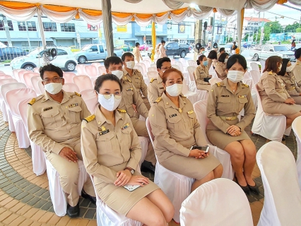 ไฟล์แนบ กปภ.สาขาปทุมธานีร่วมพิธีกราบสักการะพระปทุมธรรมราชครบรอบ 121 ปีและพีธีบวงสรวงสักการะเสาหลักเมืองจังหวัดปทุมธานี ประจำปี 2563