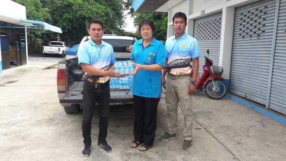 ไฟล์แนบ การประปาส่วนภูมิภาคสาขาเลาขวัญสนับสนุนน้ำดื่มตราสัญลักษณ์  กปภ. จำนวน 120 ขวด มอบให้ที่ว่าการอำเภอเลาขวัญ  จังหวัดกาญจนบุรี 