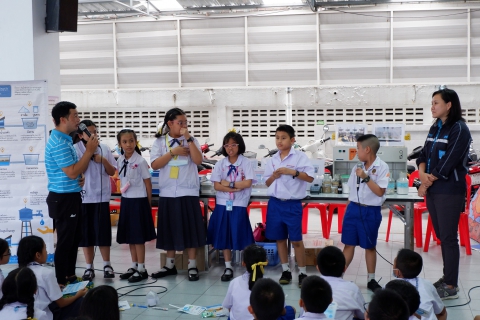 ไฟล์แนบ กปภ.เขต ๑ จัดบูธนิทรรศการประหยัดน้ำ ให้ความรู้เยาวชน 