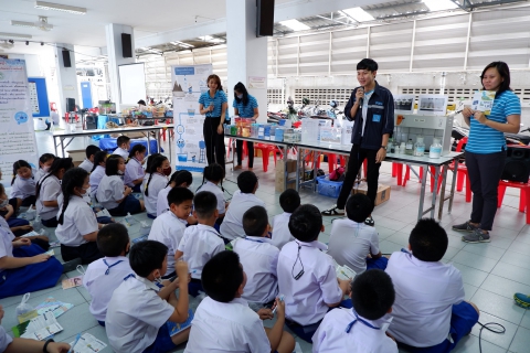 ไฟล์แนบ กปภ.เขต ๑ จัดบูธนิทรรศการประหยัดน้ำ ให้ความรู้เยาวชน 