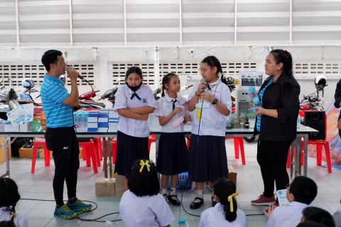 ไฟล์แนบ กปภ.เขต ๑ จัดบูธนิทรรศการประหยัดน้ำ ให้ความรู้เยาวชน 