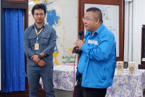 ไฟล์แนบ กปภ.สาขาสมุทรสงคราม เข้าศึกษาดูงานเขื่อนวชิราลงกรณ ต.ท่าขนุน อ.ทองผาภูมิ จ.กาญจนบุรี 
