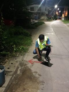 ไฟล์แนบ กปภ.สาขากำแพงเพชร สำรวจหาท่อแตกท่อรั่วลดน้ำสูญเสีย ประจำเดือน ตุลาคม 2563 