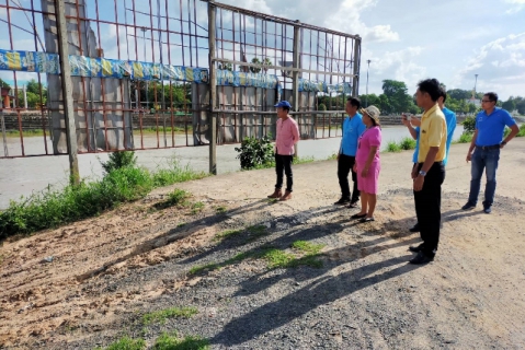 ไฟล์แนบ ผอ.กปภ.ข.6 ลงพื้นที่ กปภ.สาขาพยัคฆภูมิพิสัย สำรวจแหล่งน้ำในพื้นที่