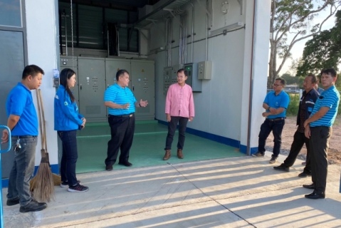 ไฟล์แนบ ผอ.กปภ.ข.6 ลงพื้นที่ติดตามสถานการณ์น้ำในพื้นที่ กปภ.สาขามหาสารคาม