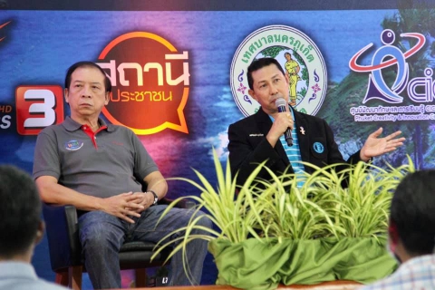 ไฟล์แนบ กปภ.ข.4 ร่วมบันทึกเทปรายการสถานีประชาชน ของสถานีโทรทัศน์ไทยพีบีเอส ภายใต้หัวข้อ แนวทางแก้ปัญหาขาดแคลนน้ำประปาอย่างยั่งยืนให้แก่ประชาชน