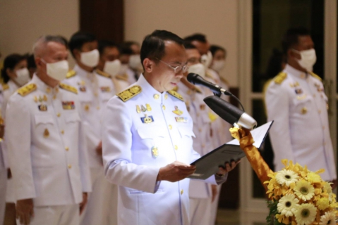 ไฟล์แนบ การประปาส่วนภูมิภาคสาขาตากร่วมพิธีน้อมรำลึกเนื่องในวันคล้ายวันสวรรคต  พระบาทสมเด็จพระบรมชนกาธิเบศร มหาภูมิพลอดุลยเดชมหาราช บรมนาถบพิตร