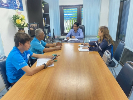ไฟล์แนบ การประปาส่วนภูมิภาคสาขาปากน้ำประแสร์ จัดประชุมหัวหน้างานทุกสายงาน