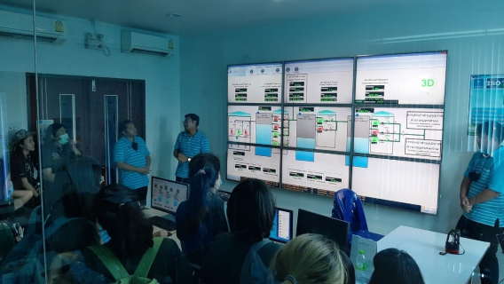 ไฟล์แนบ นักศึกษาภาควิชาเคมี คณะวิทยาศาสตร์ มหาวิทยาลัยศิลปากร ศึกษาดูงาน สถานีผลิตน้ำโพธาราม