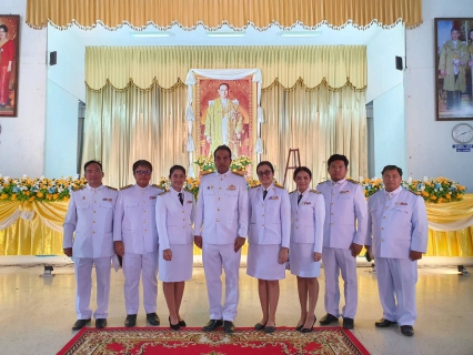 ไฟล์แนบ กปภ.สาขาพนมทวน ร่วมทำบุญตักบาตรข้าวสาร อาหารแห้ง พร้อมร่วมพิธีวางพวงมาลา และถวายบังคม เนื่องในโอกาสวันคล้ายวันสวรรคตพระบาทสมเด็จพระบรมชนกาธิเบศร มหาภูมิพลอดุลยเดชมหาราช บรมนาถบพิตร 